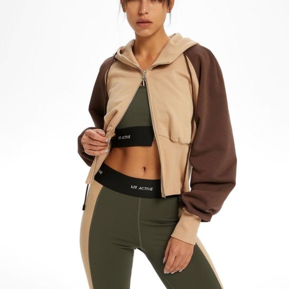 NWT LIT Corset zip jacket - Picture 2 of 8